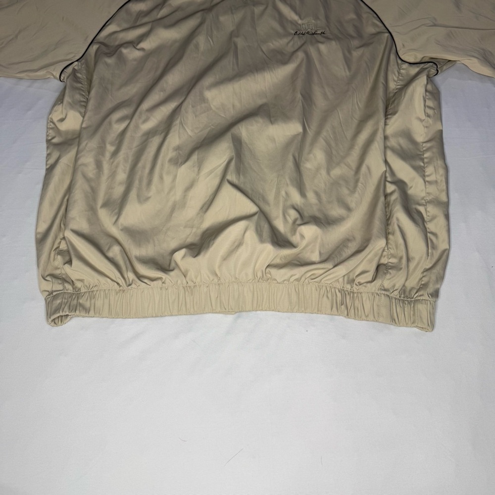 FootJoy Men's Short Sleeve Wind Rain Shirt Jacket Golf‎ Windbreaker Tan Men’s XL - Picture 4 of 9